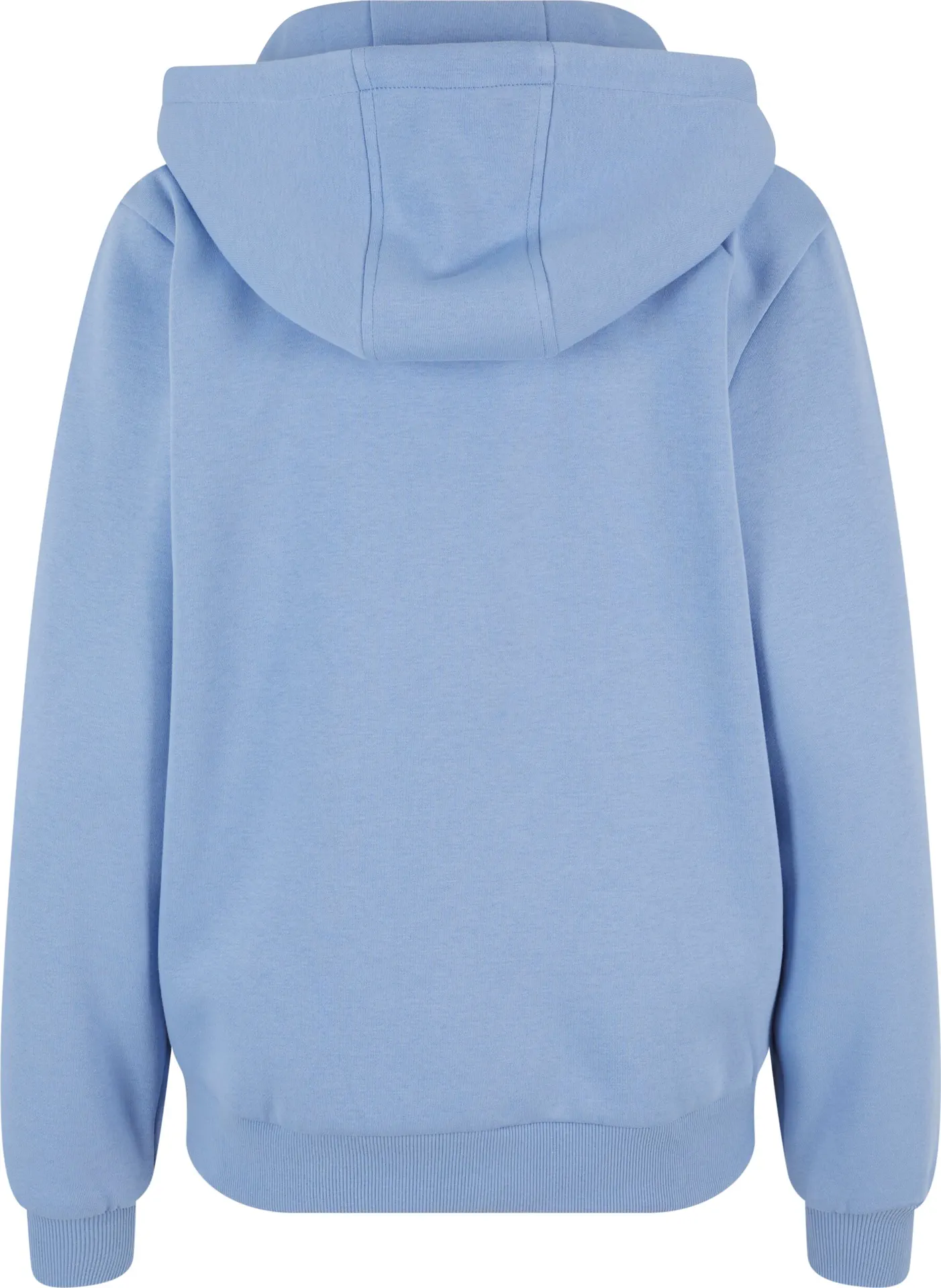 Build Your Brand Ladies Fluffy Zip Hoody