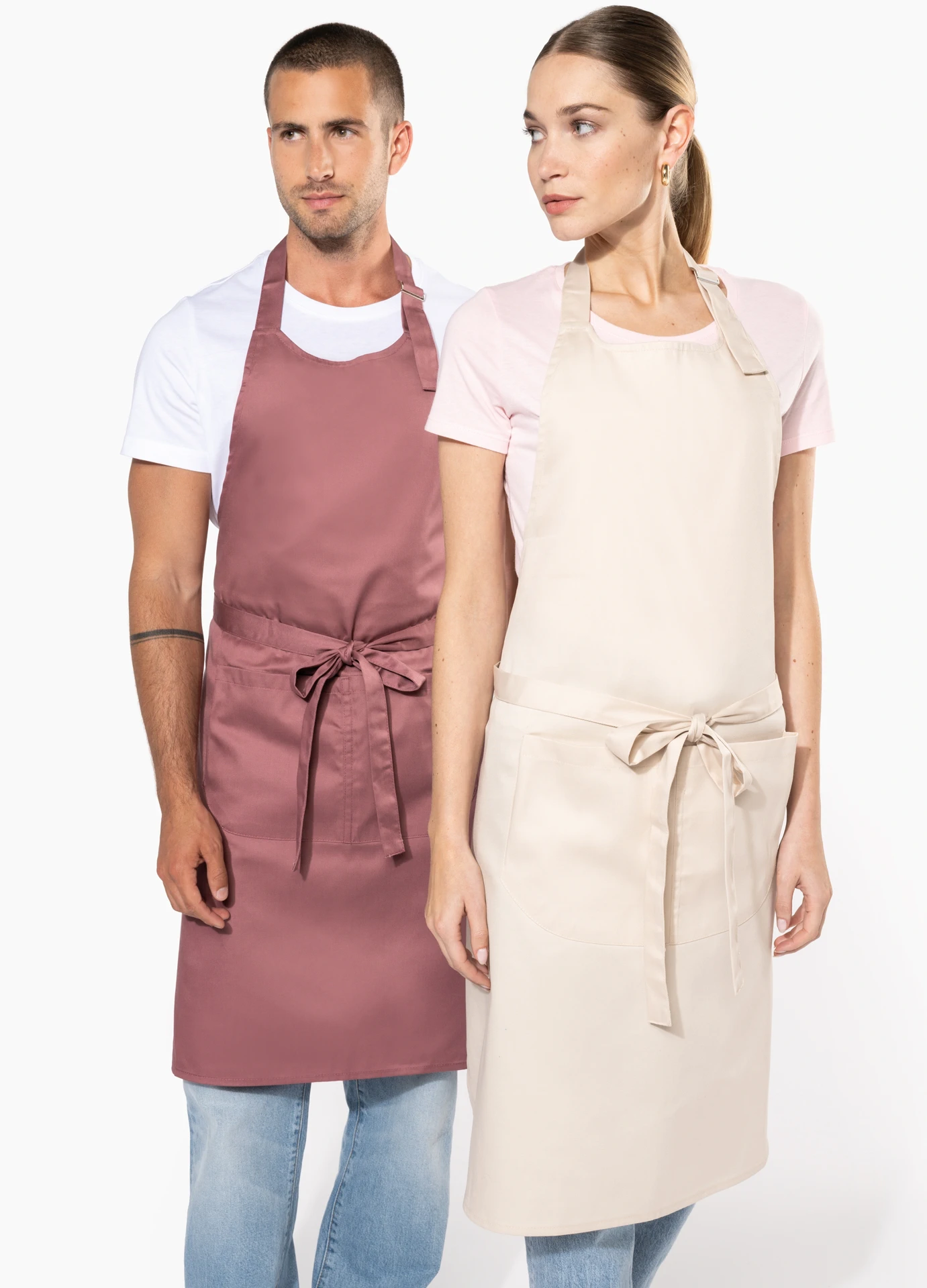 kariban-K890-latzschuerze-sommelier-model-0 Kariban Latzschürze "Sommelier"