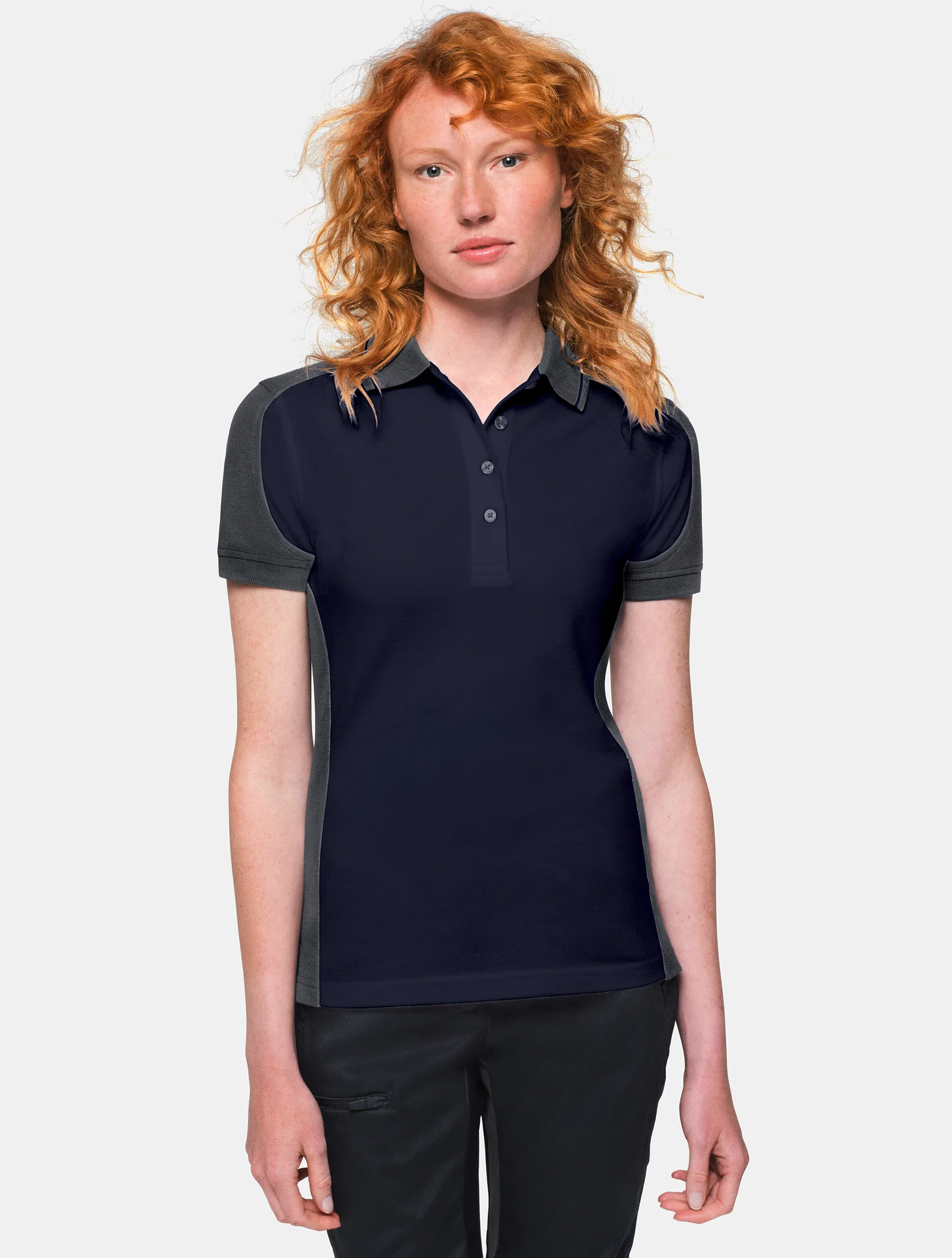 HAKRO Women-Poloshirt-Contrast 239 Mikralinar®