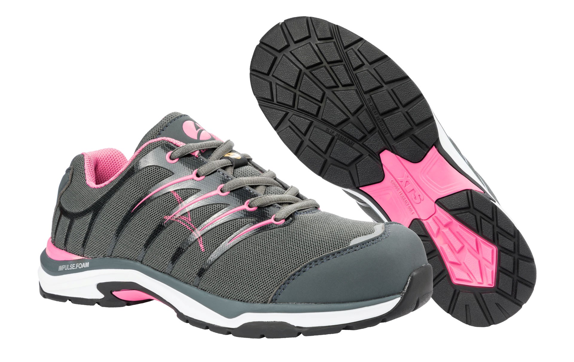 albatros Damen-Sicherheitsschuh Twist pink WNS low S1P 64.520.0