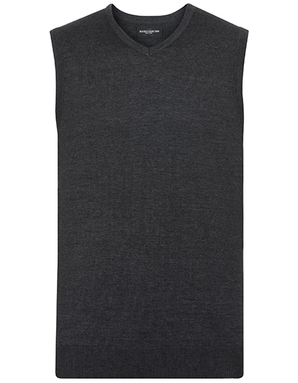 Russell V-Neck Sleeveless Knitted Pullover