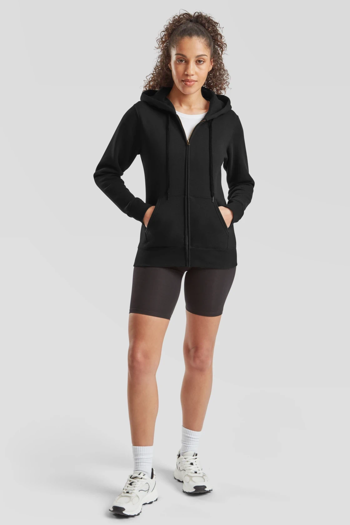 F.O.L. Ladies Premium Hooded Sweat Jacket