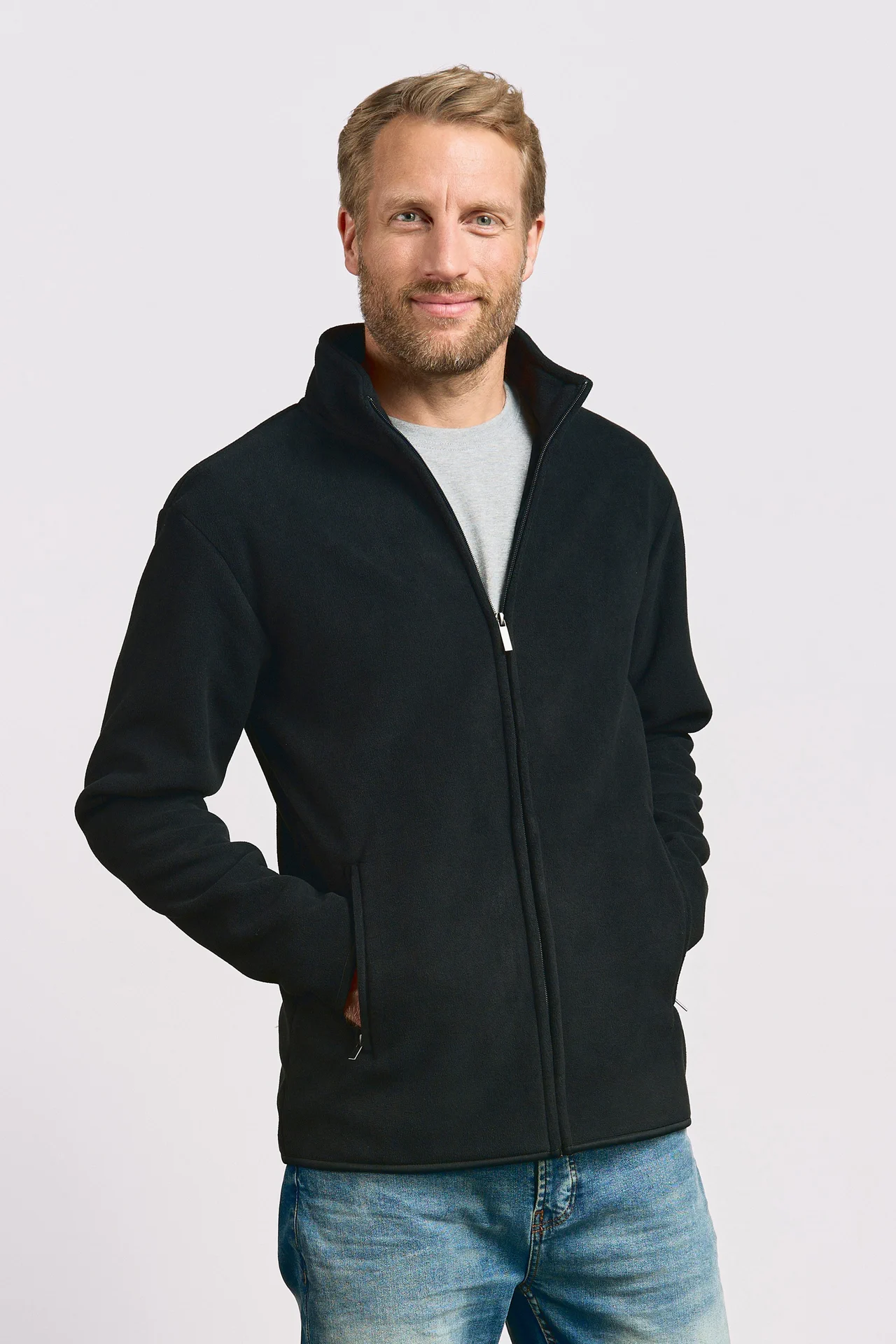 Promodoro Men's Double Fleece Jacket