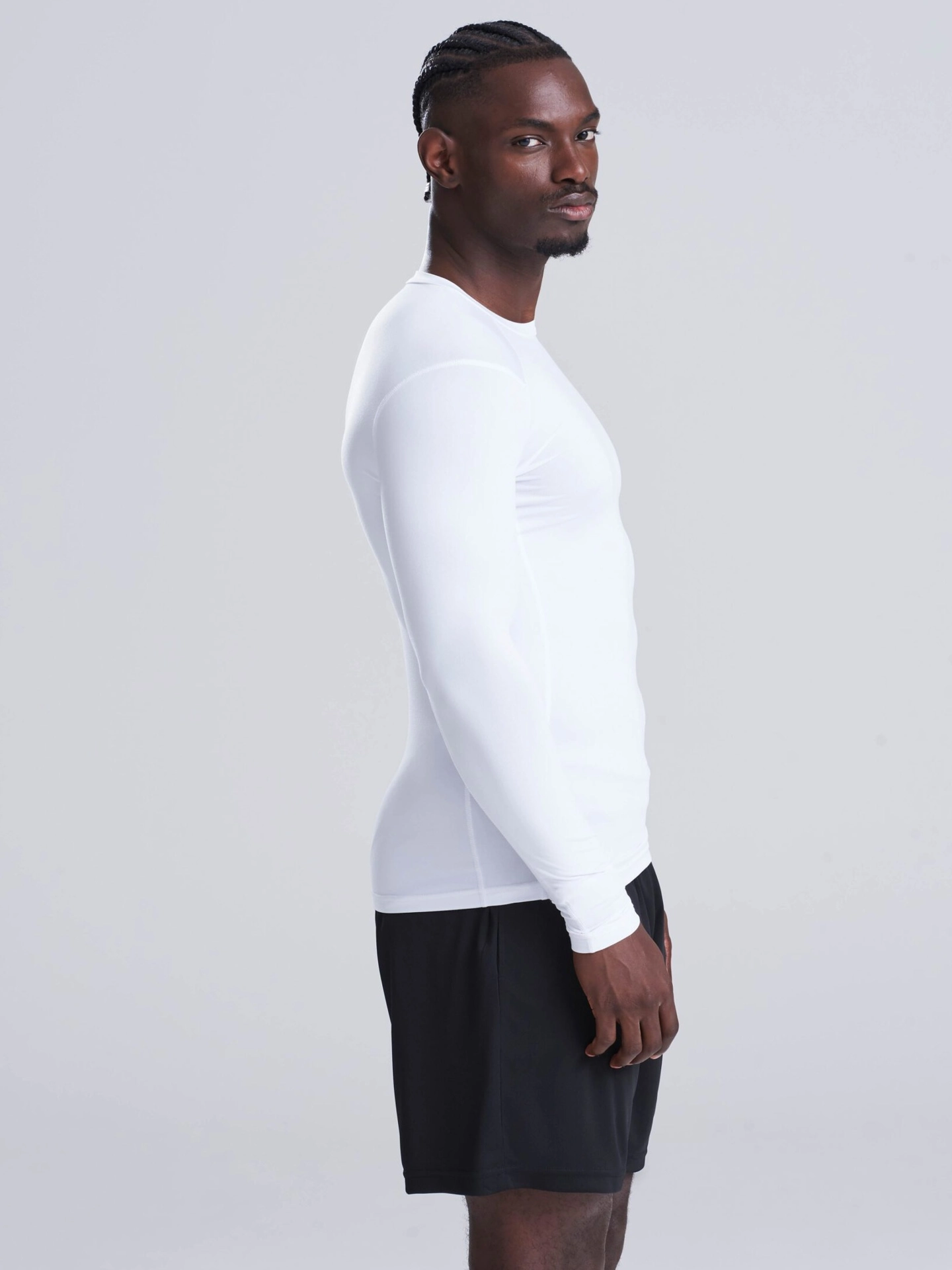 justcool-jc232-active-recycled-baselayer-model-1 Just Cool Active Recycled Baselayer