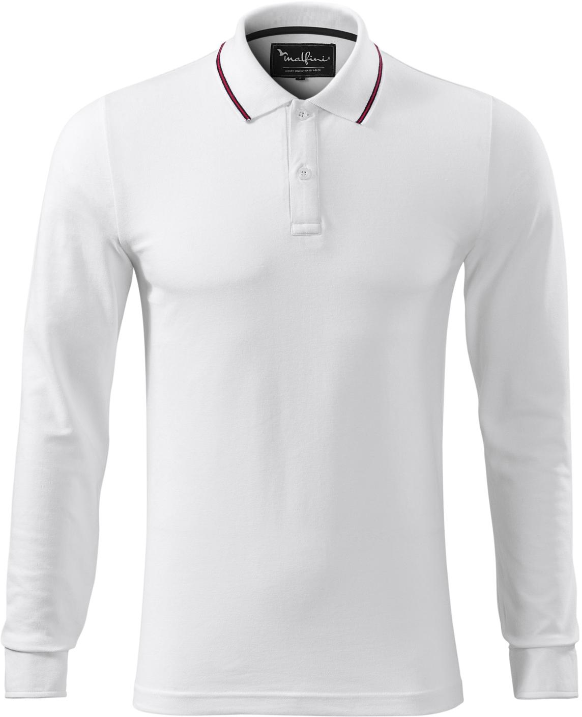 MALFINI Polo Contrast Stripe LS 258 MALFINI Polo Contrast Stripe LS 258