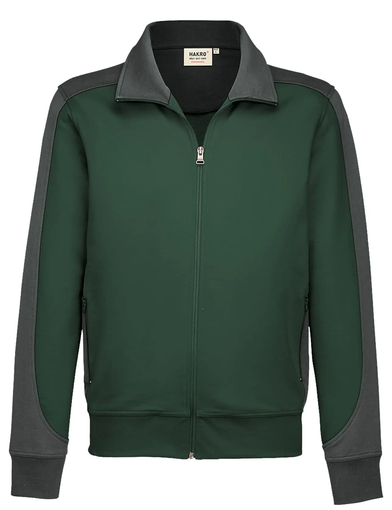 HAKRO Sweatjacke 477 Contrast Mikralinar®