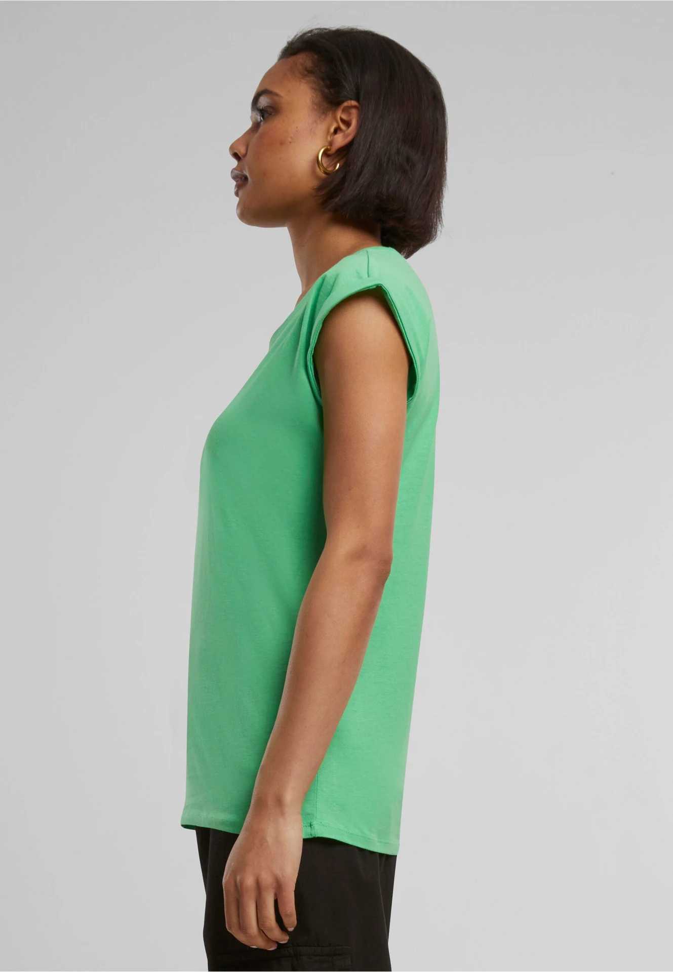 Build Your Brand Ladies Extended Shoulder Tee