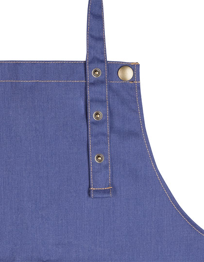 KARLOWSKY Latzschürze Jeans-Style mit Tasche
