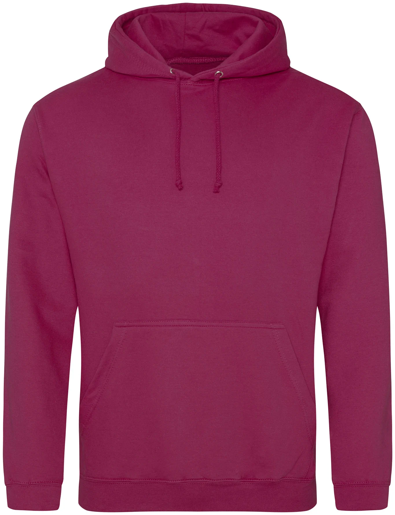 justhoods-jh001-college-hoodie-cranberry-front-1 Just Hoods College Hoodie