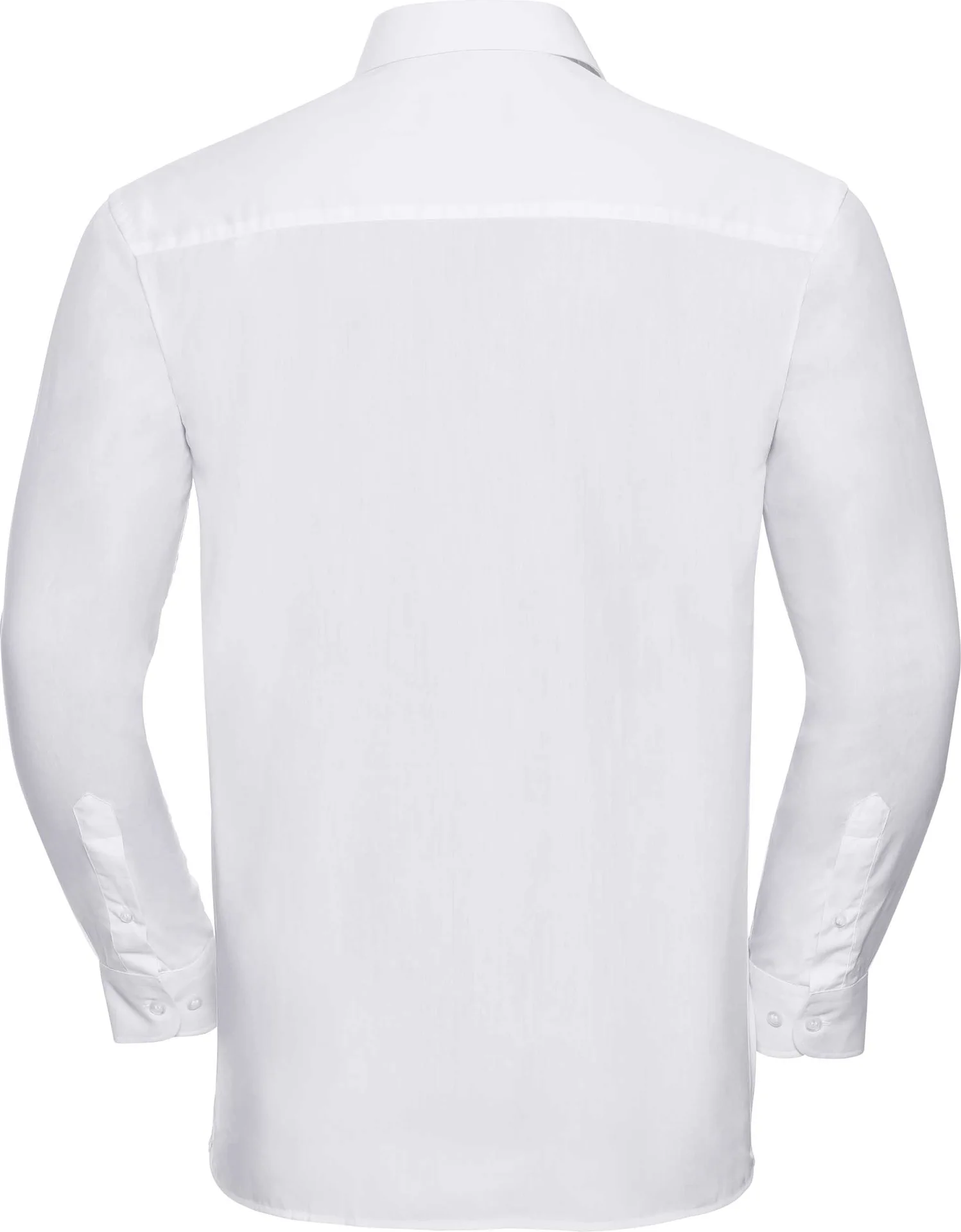 Russell Men's Long Sleeve Pure Cotton Easy Care Poplin Shirt