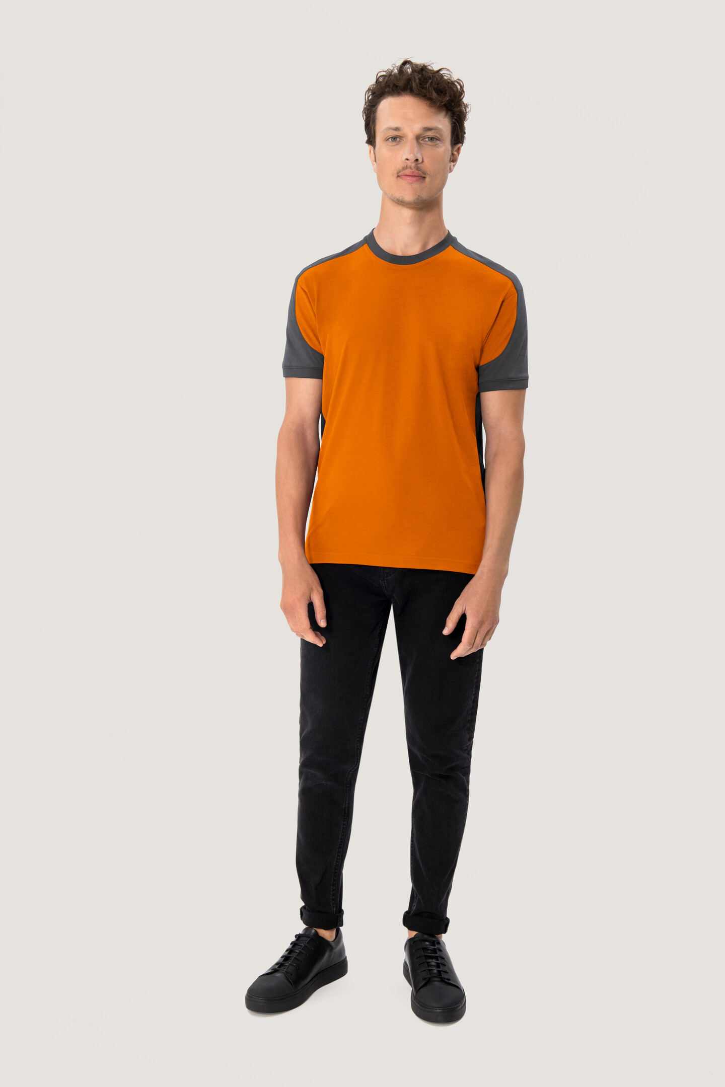 HAKRO T-Shirt-Contrast 290 Mikralinar®