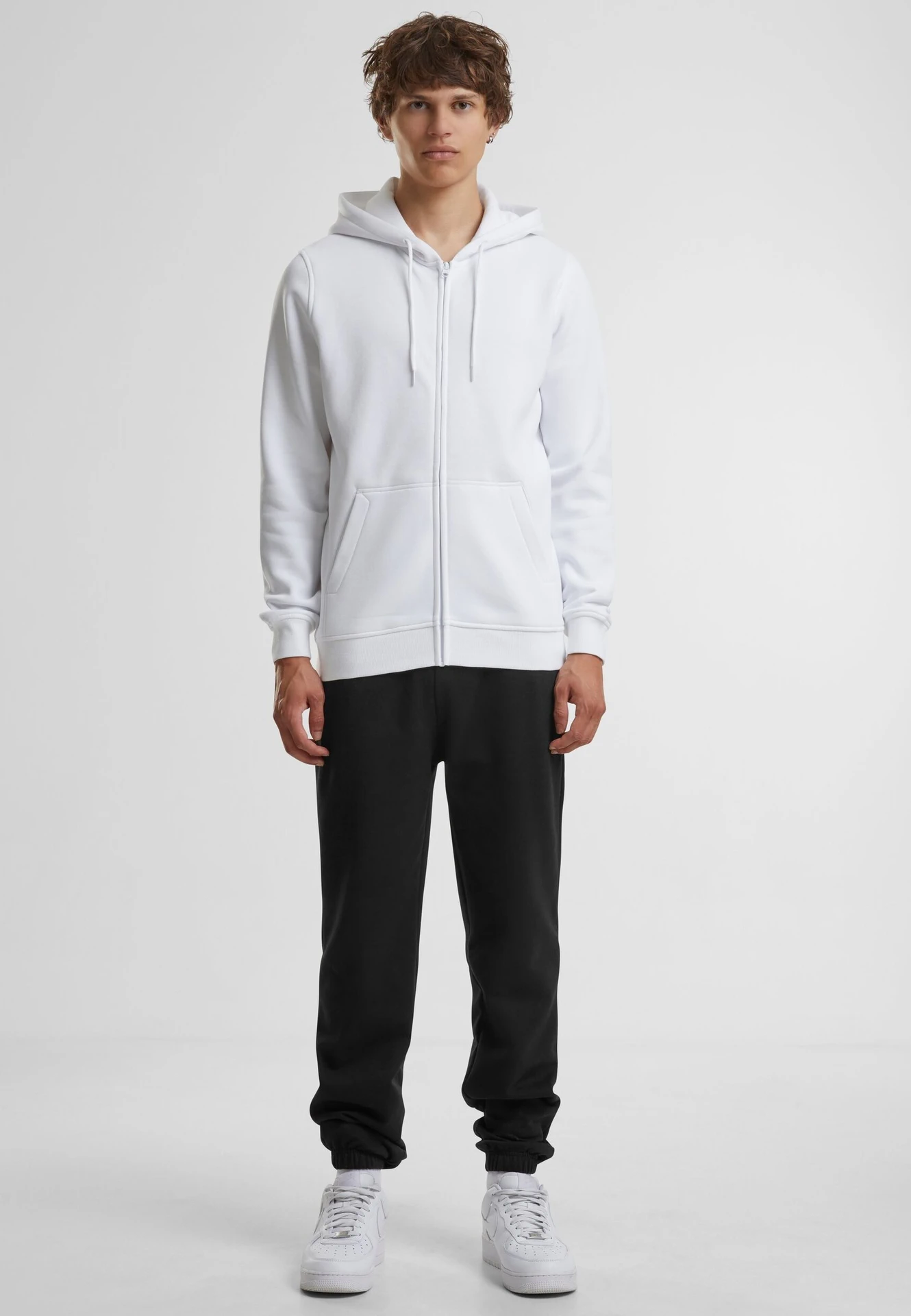 Build Your Brand Heavy Zip Hoody