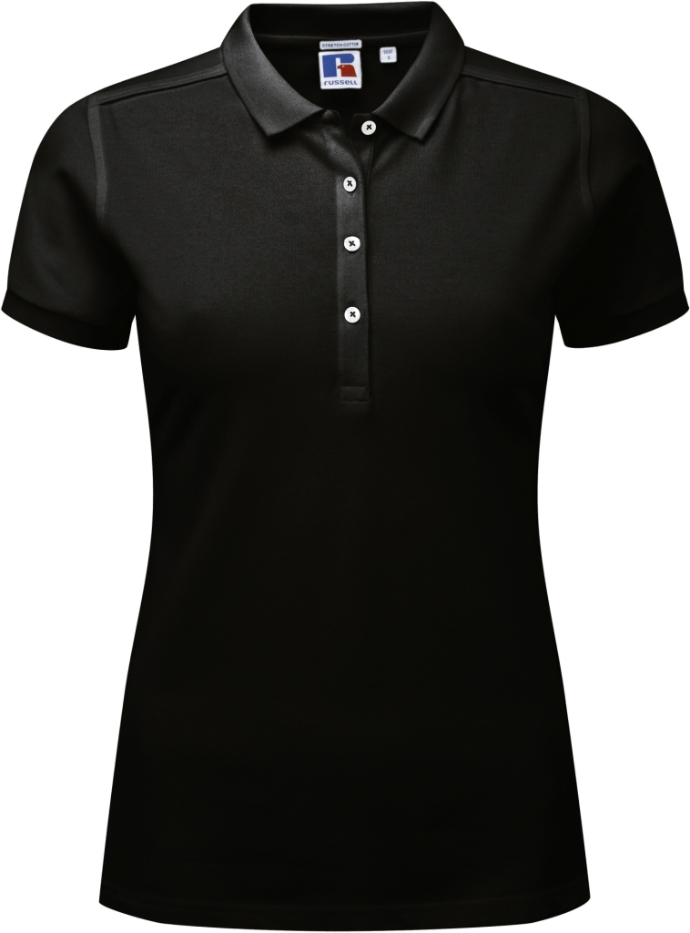 Russell Ladies Fitted Stretch Polo Russell Ladies Fitted Stretch Polo