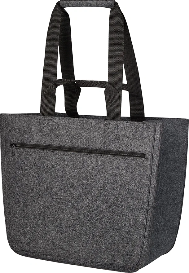 HALFAR Felt Shopper Softbasket