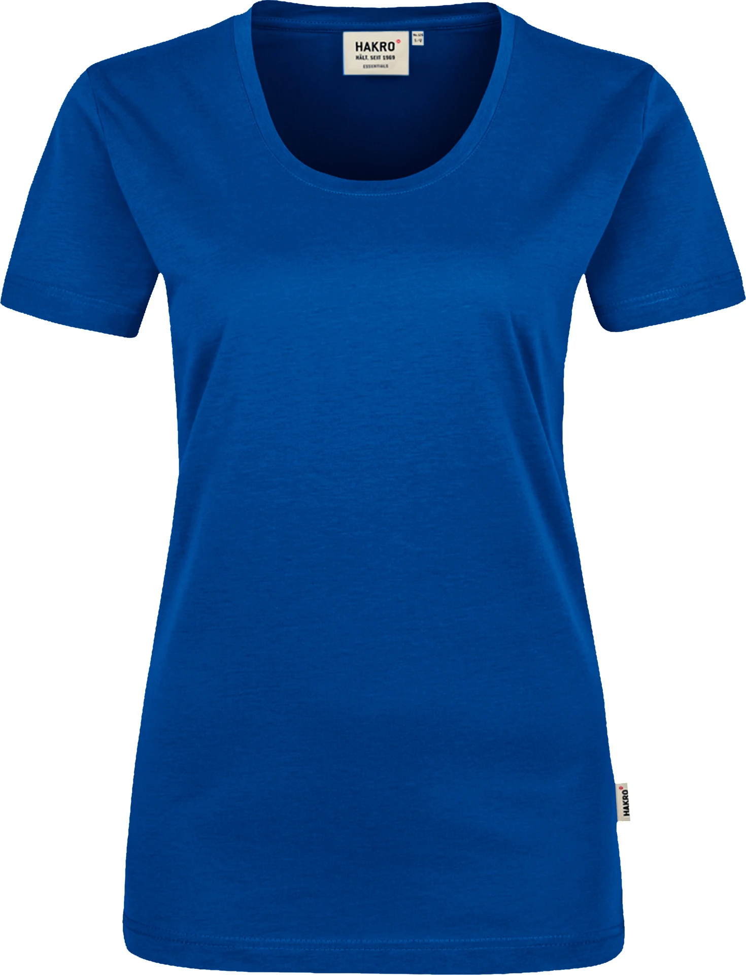 hakro-127-damen-t-shirt-classic-royalblau-front-1 HAKRO Women-T-Shirt 127 Classic