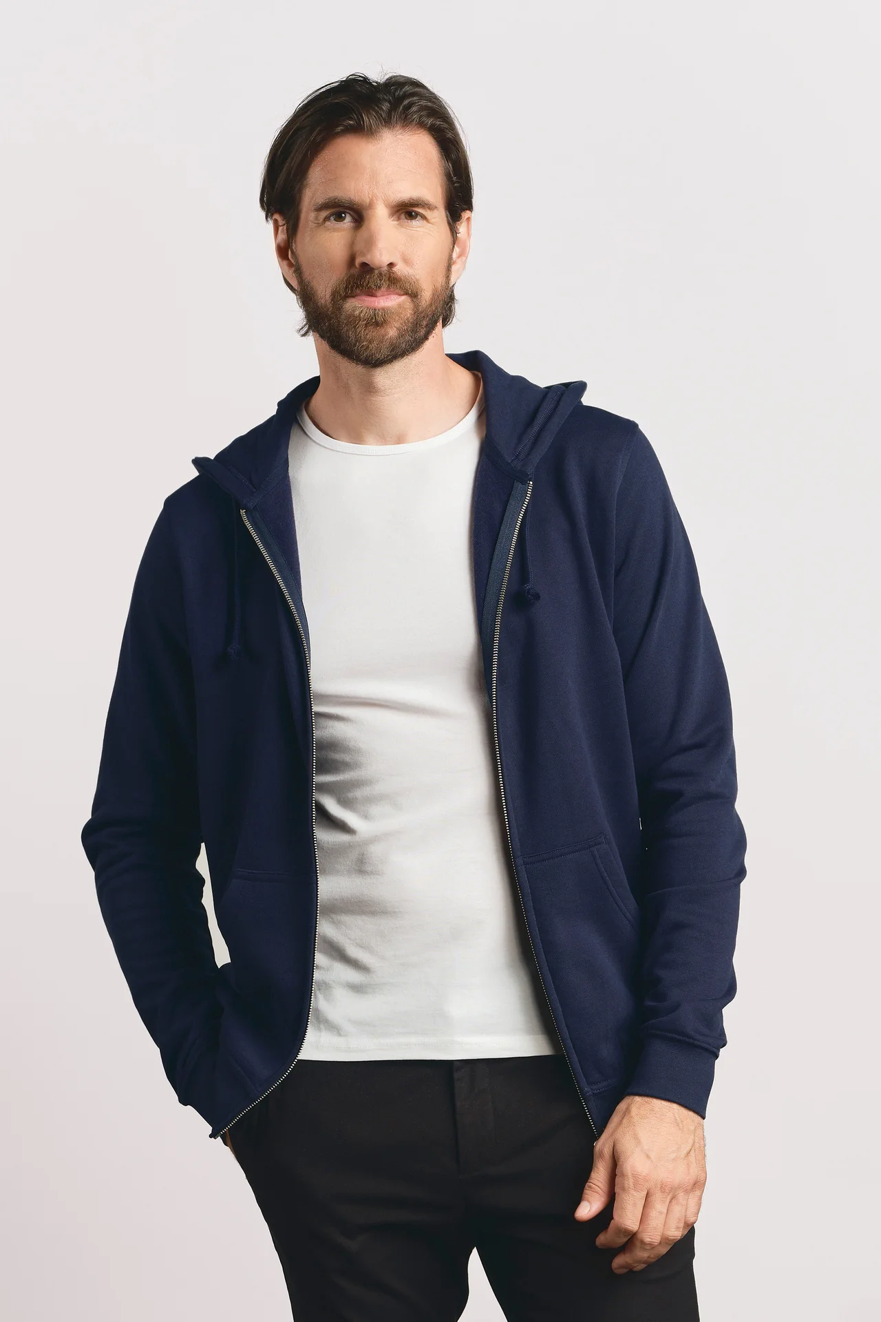 Promodoro Men's Hoody Jacket 80/20