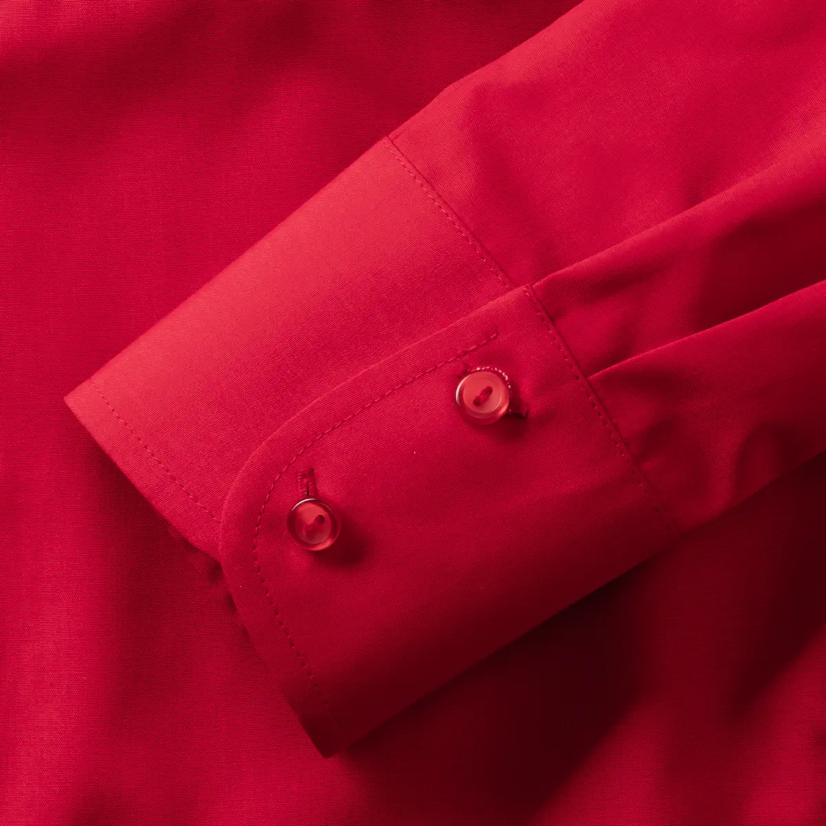 russell-r924f-ladies-ls-poly-cotton-easy-care-fitted-poplin-shirt-classicred-detail-7 Russell Ladies Long Sleeve Polycotton Easy Care Fitted Poplin Shirt