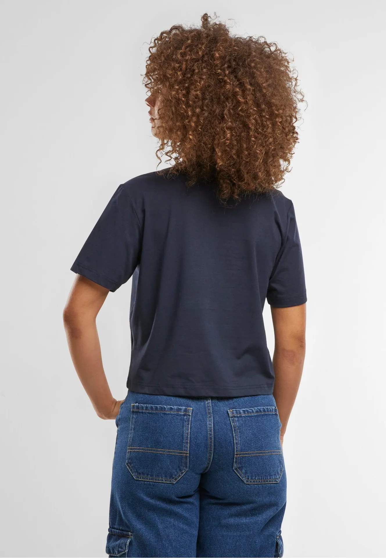 Build Your Brand Sorona® Ladies Regular Boxy Tee