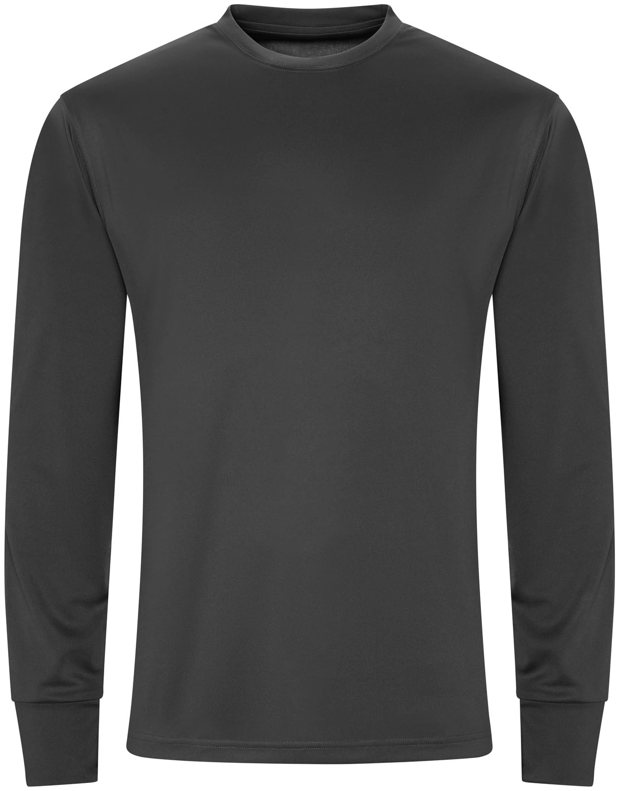 justcool-jc023-long-sleeve-active-t-shirt-charcoal-front-1 Just Cool Long Sleeve Active T