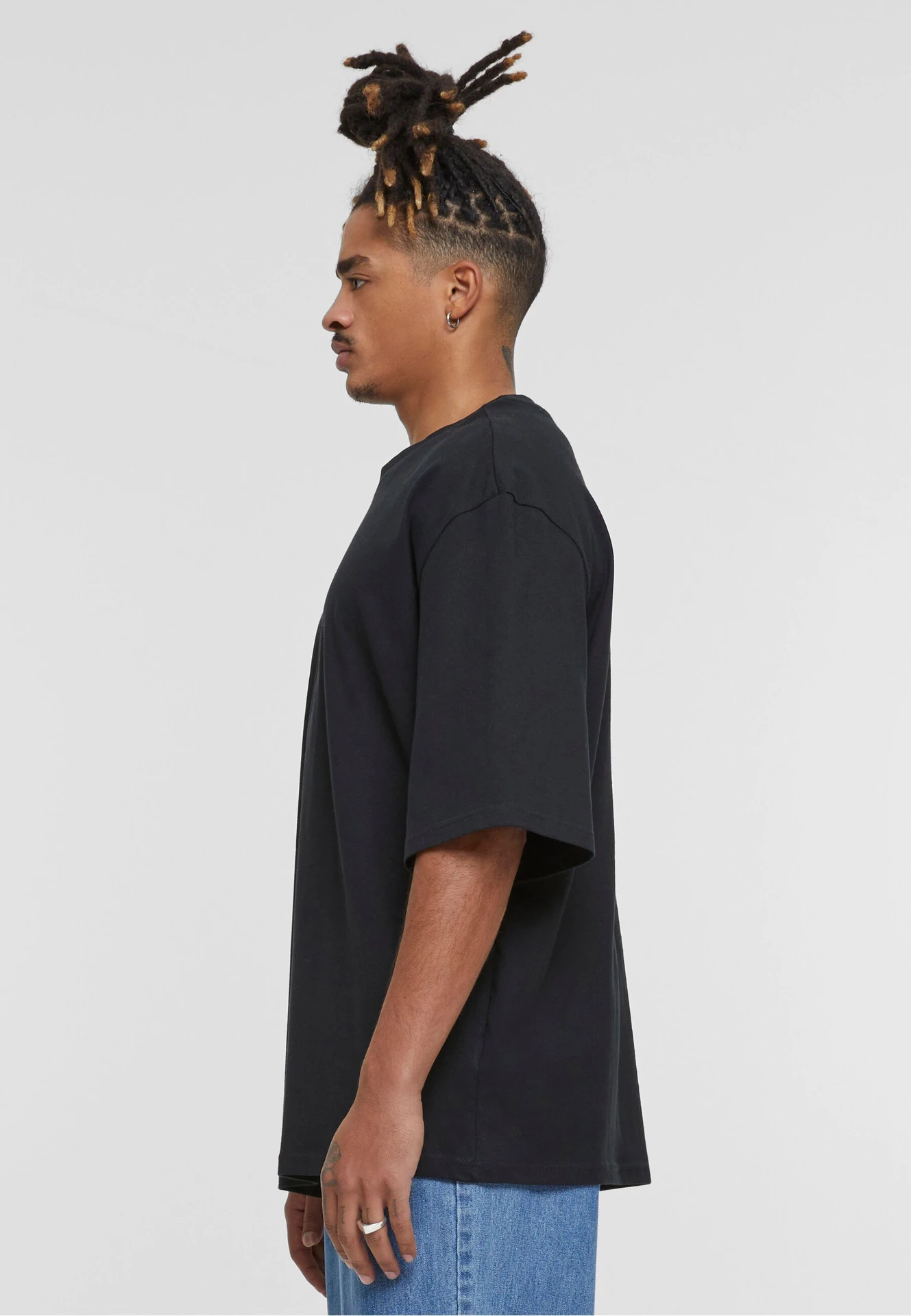 Build Your Brand Oversized Sleeve Tee