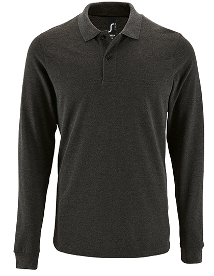 SOL'S Mens Long-Sleeve Piqué Polo Shirt Perfect