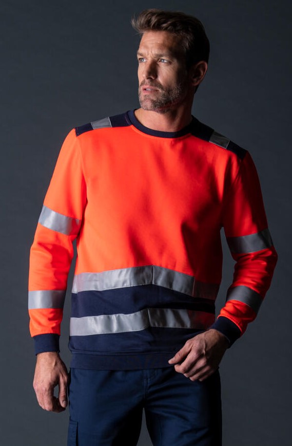 TRICORP Sweatshirt High Vis Bicolor T40 TRICORP Sweatshirt High Vis Bicolor T40