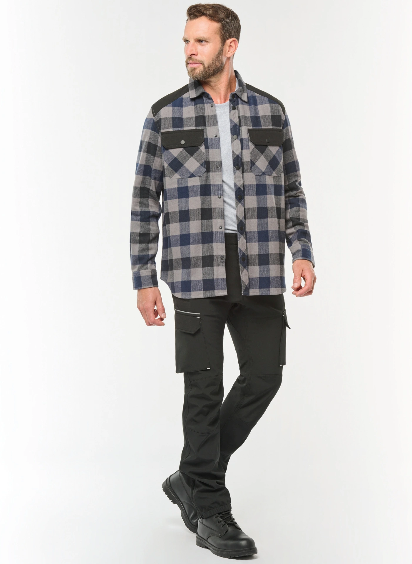 Kariban Workwear Karohemd