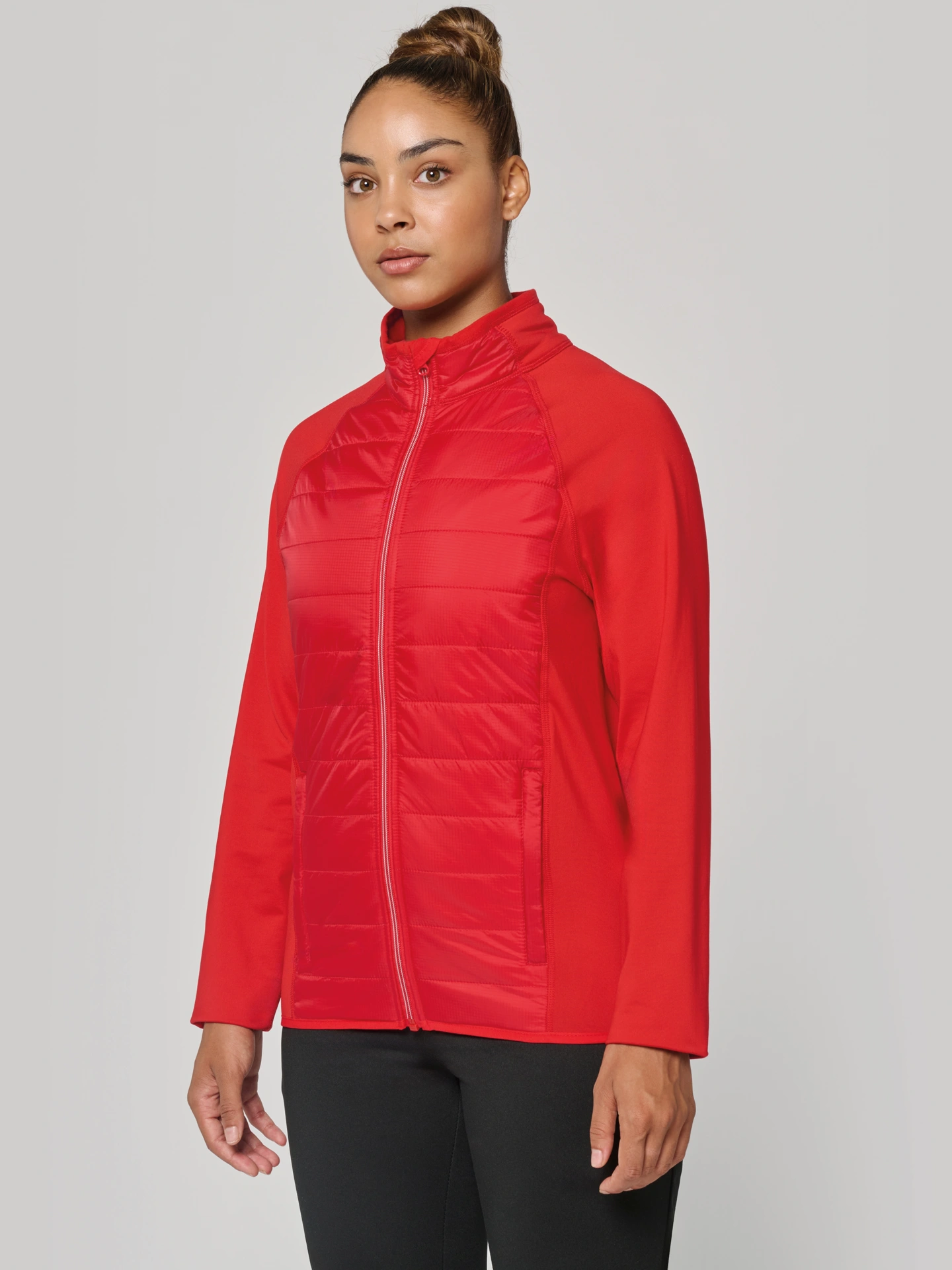 Kariban Sportliche Hybrid Stretch Jacke