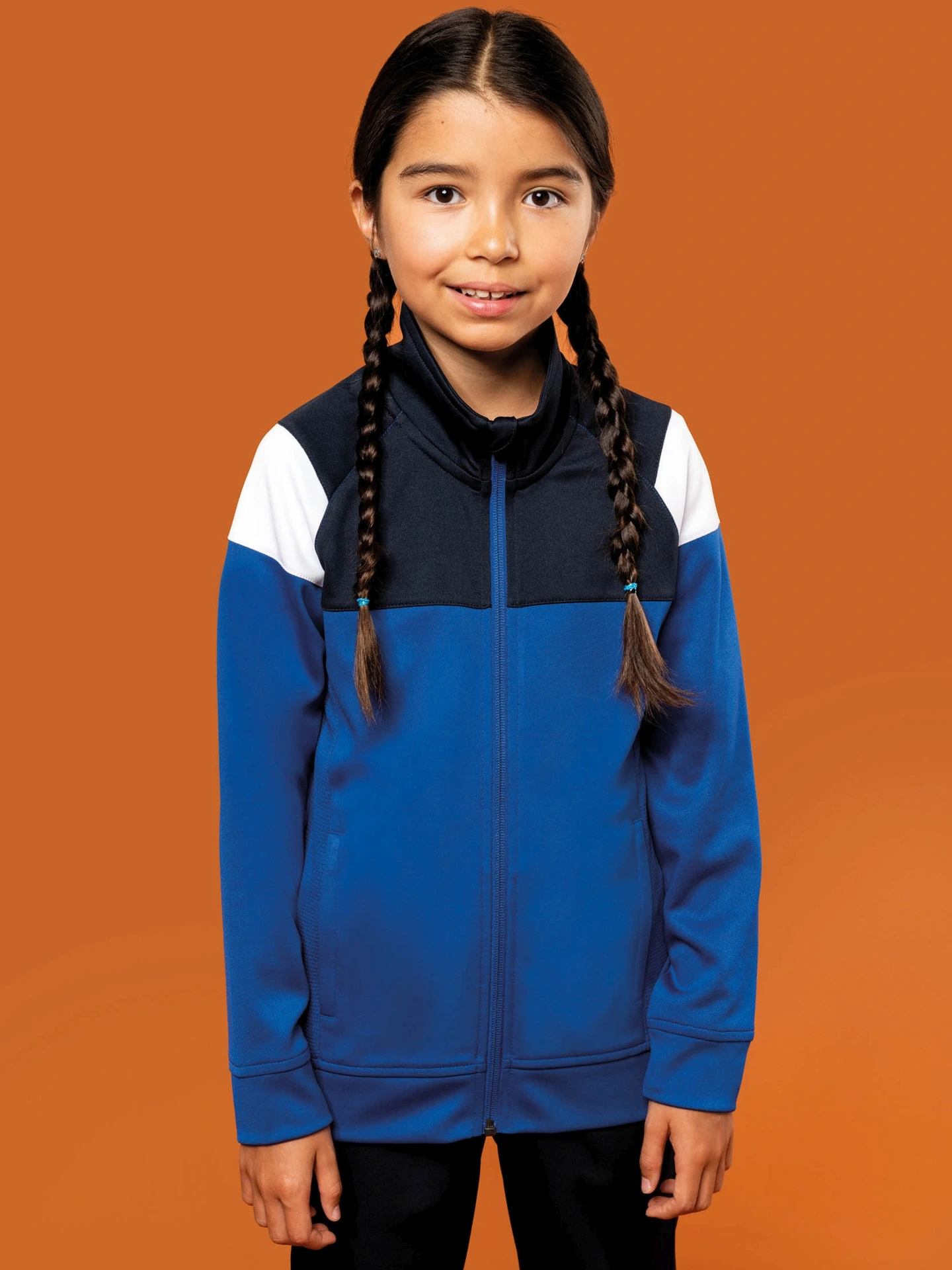 kariban-PA391-kinder-trainingsjacke-model-0 Kariban Kinder Trainingsjacke