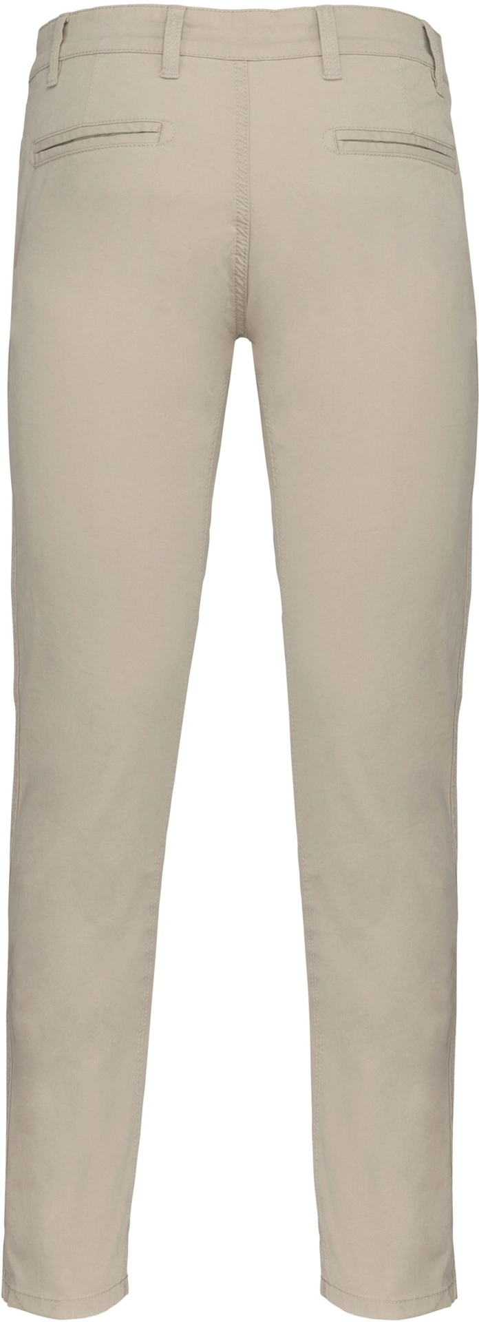 kariban-K740-herren-chino-hose-beige-back-6 Kariban Herren Chino Hose