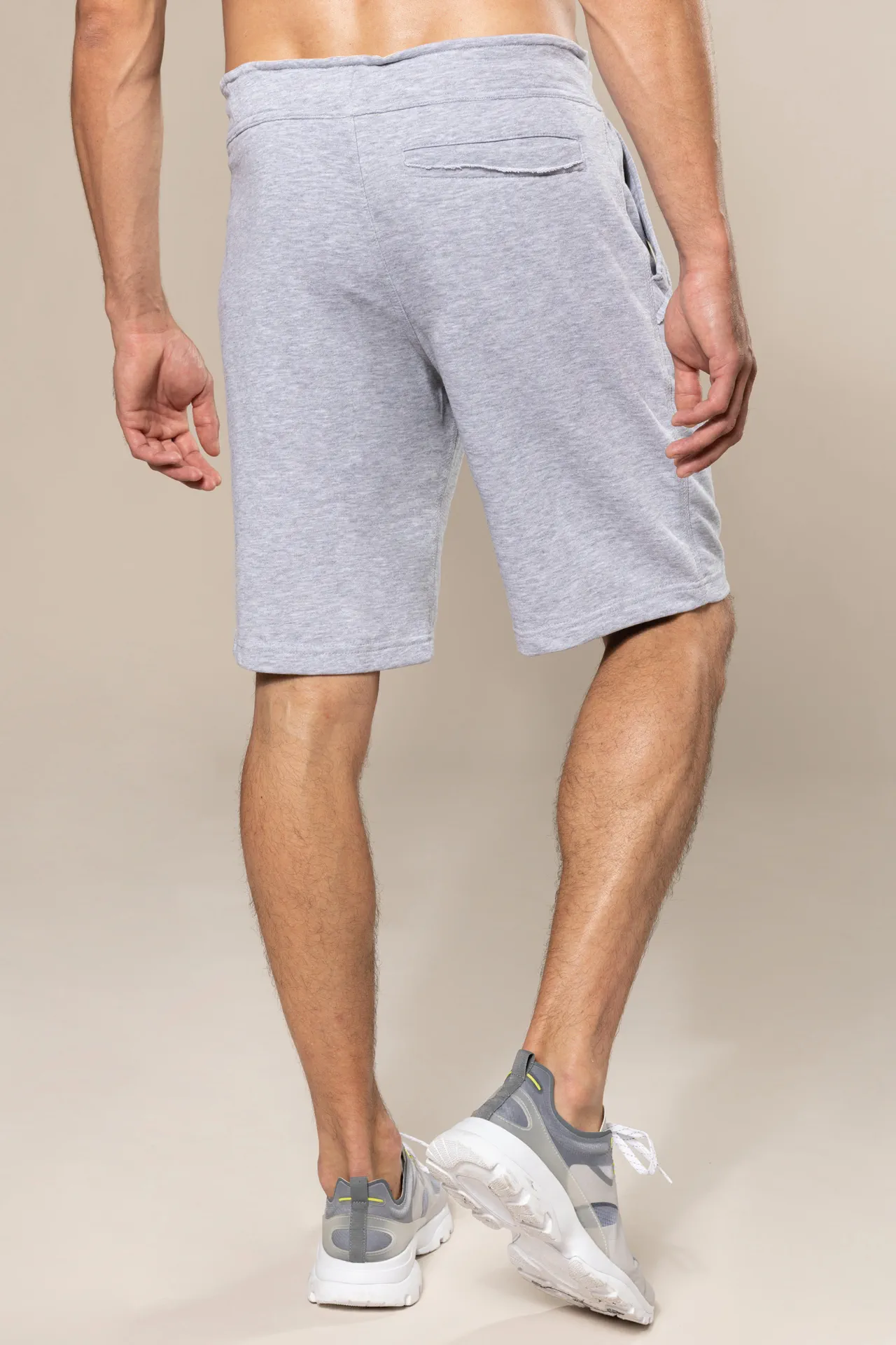 kariban-K710-sweat-shorts-model-1 Kariban Sweat Shorts