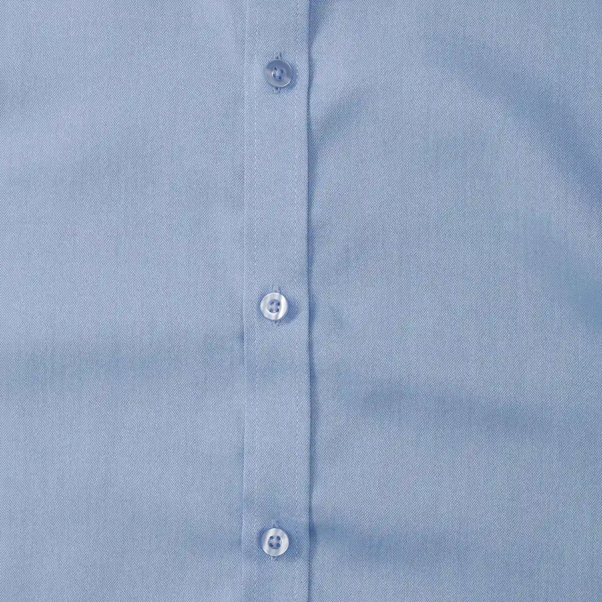 Russell Men's Long Sleeve Herringbone Shirt