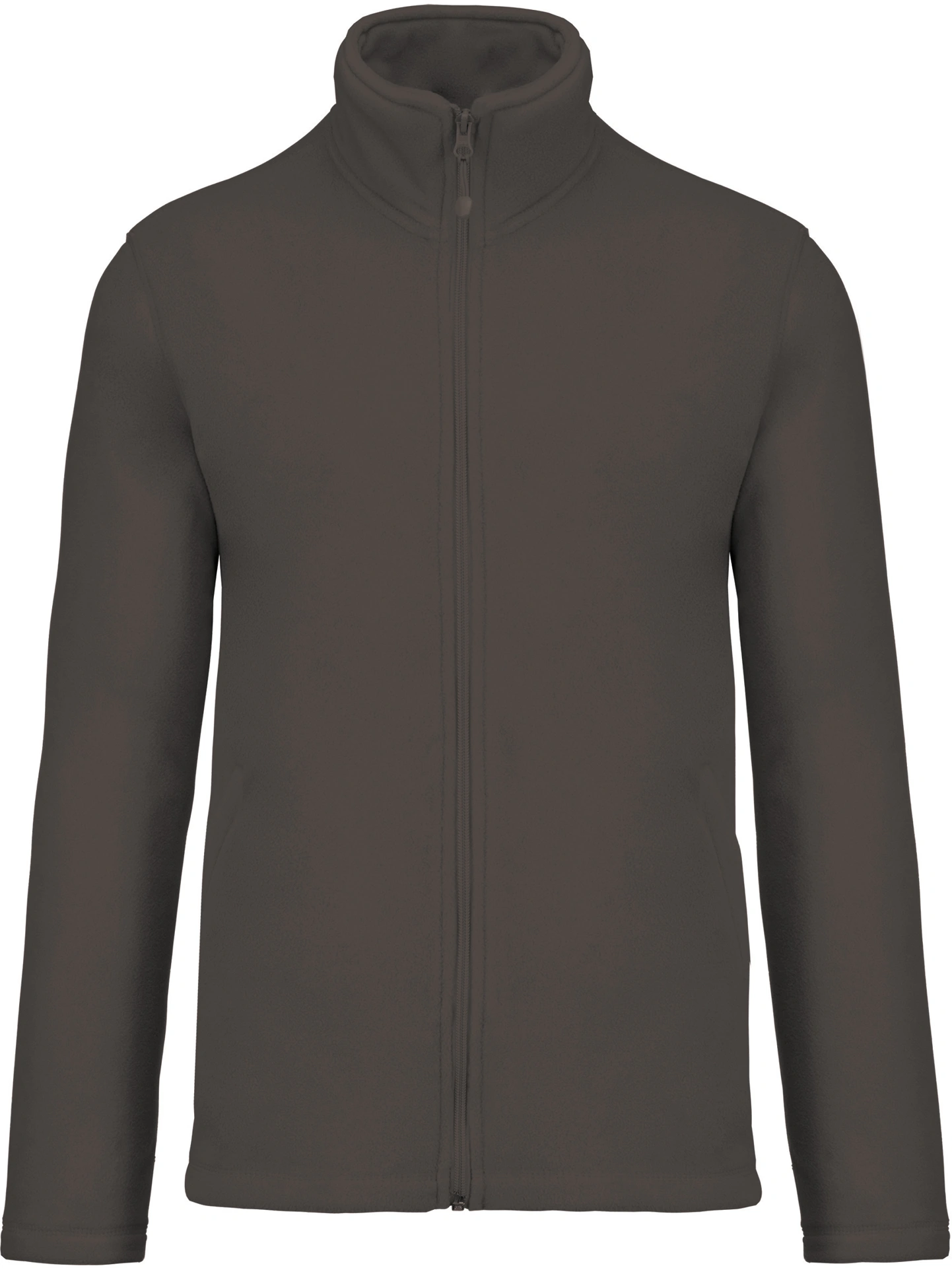 kariban-K911-microfleece-jacke-falco-greenolive-front-3 Kariban Microfleece Jacke "Falco"