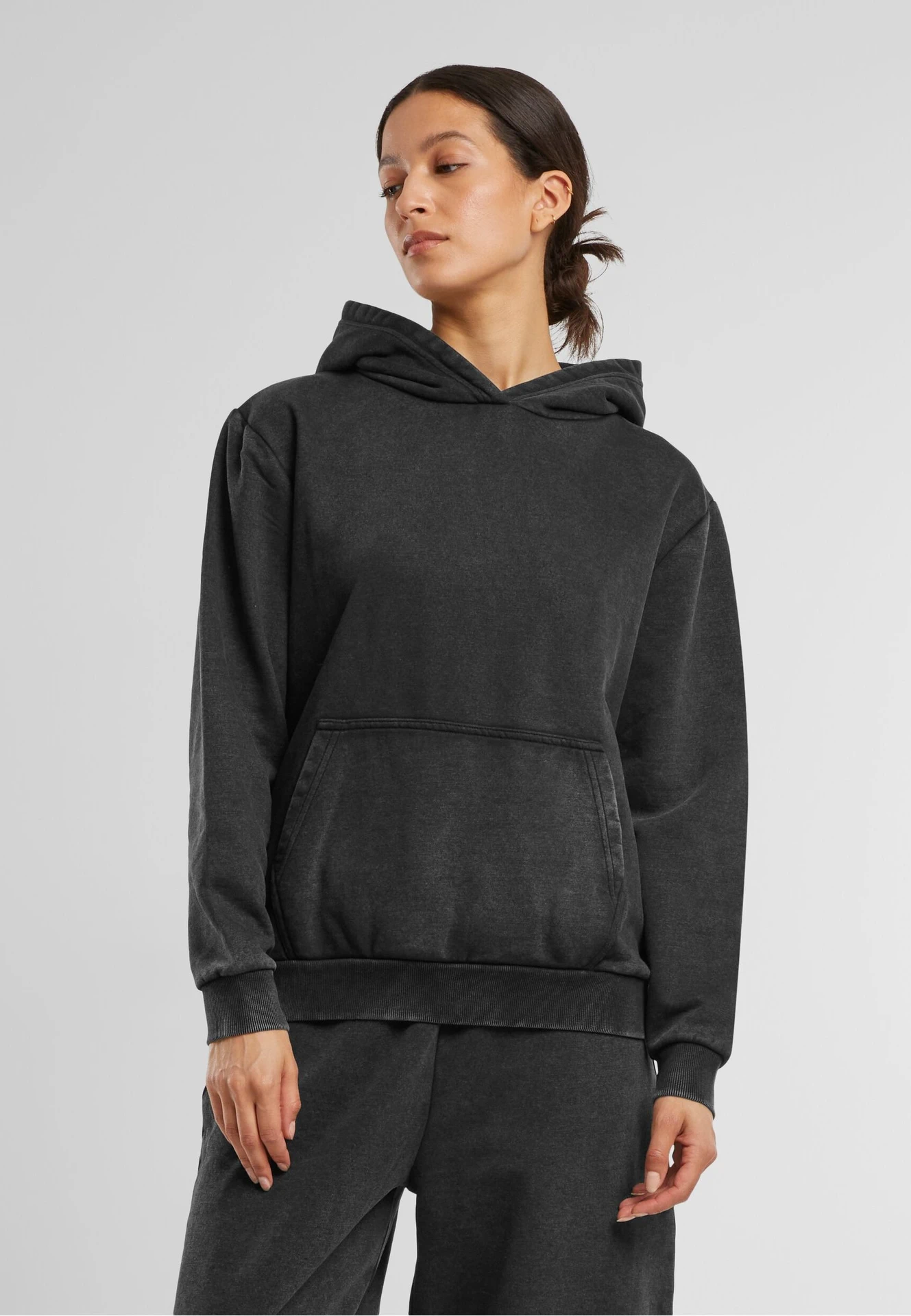 Build Your Brand Ladies Vintage Heavy Hoody