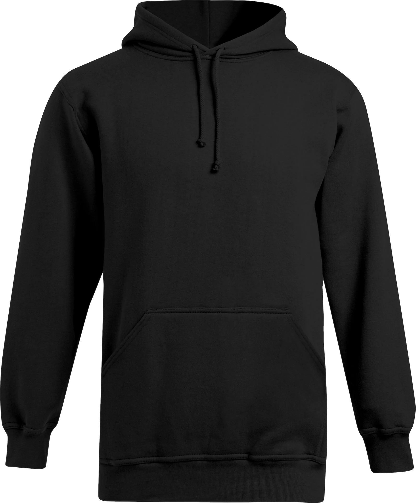 promodoro-2190-mens-hoody-heavy-black-front-3 Promodoro Men's Hoody 80/20 Heavy