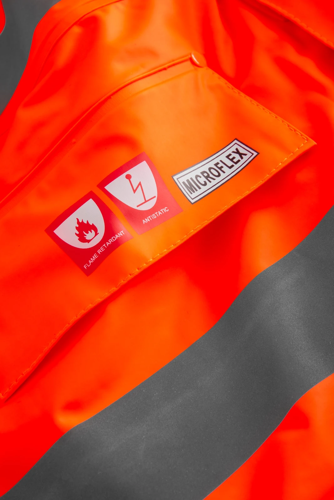 Lyngsøe FR-LR32 Flammhemmende Hi-Vis Winterjacke mit herausnehmbarem Steppfutter