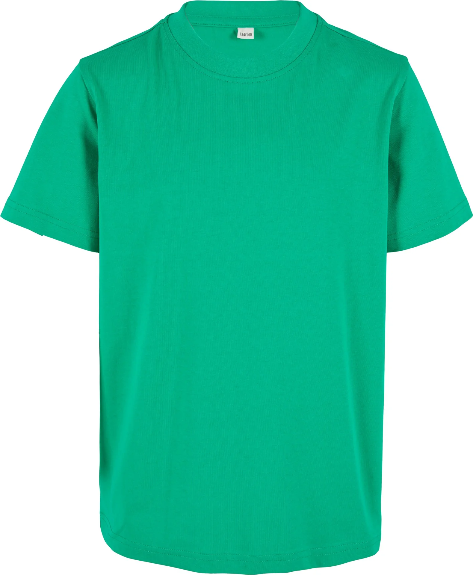 BYB-BY186-kids-organic-basic-t-shirt-grassgreen-front-4 Build Your Brand Kids Organic Basic Tee