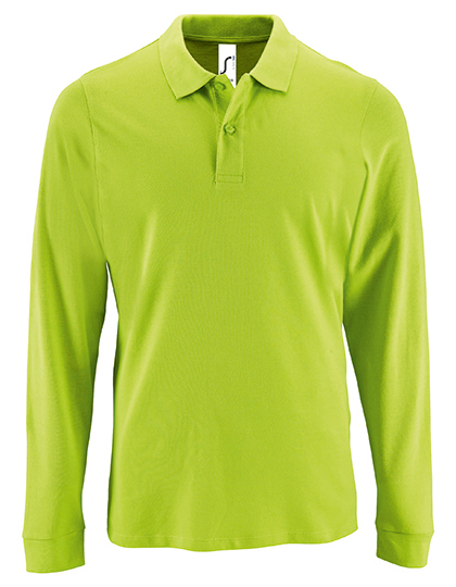 SOL'S Mens Long-Sleeve Piqué Polo Shirt Perfect