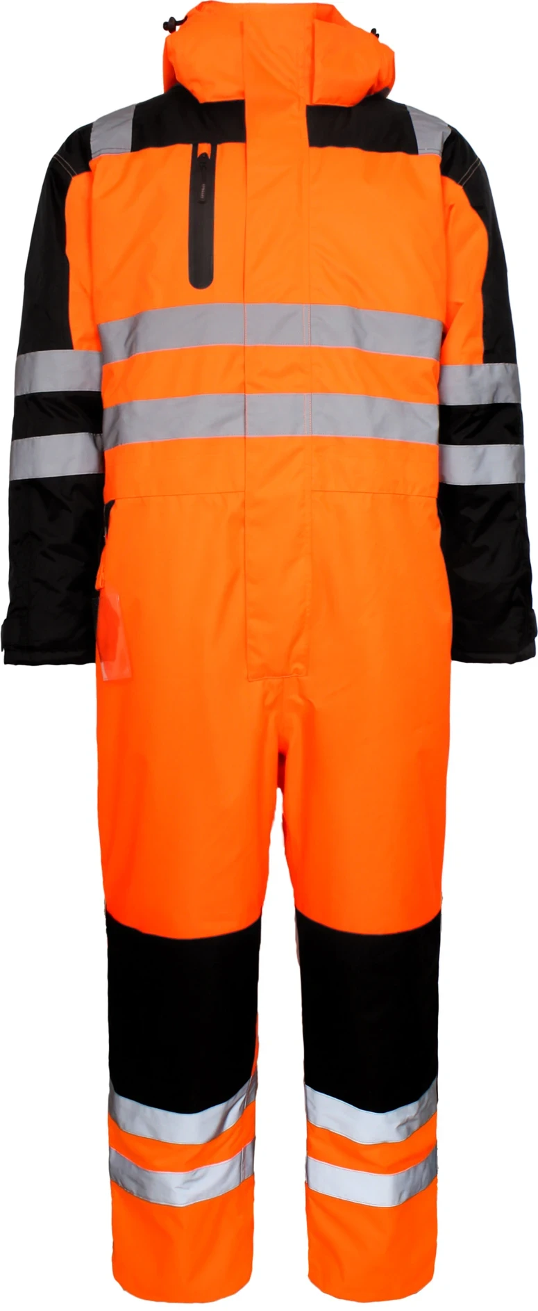 leuchtorange/schwarz