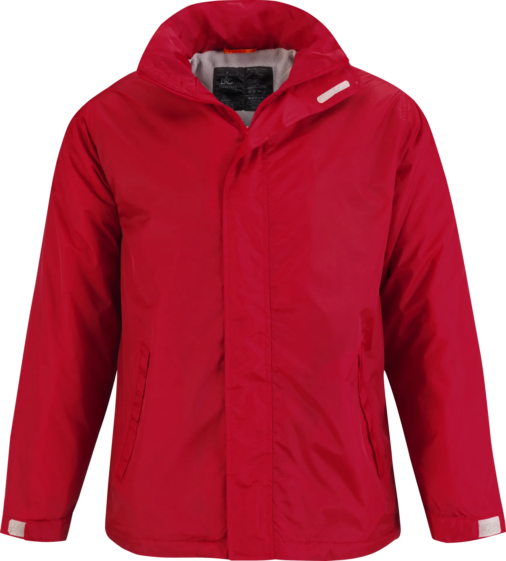 BC-JU824-OceanShore-red-1 B&C Ocean Shore Jacket