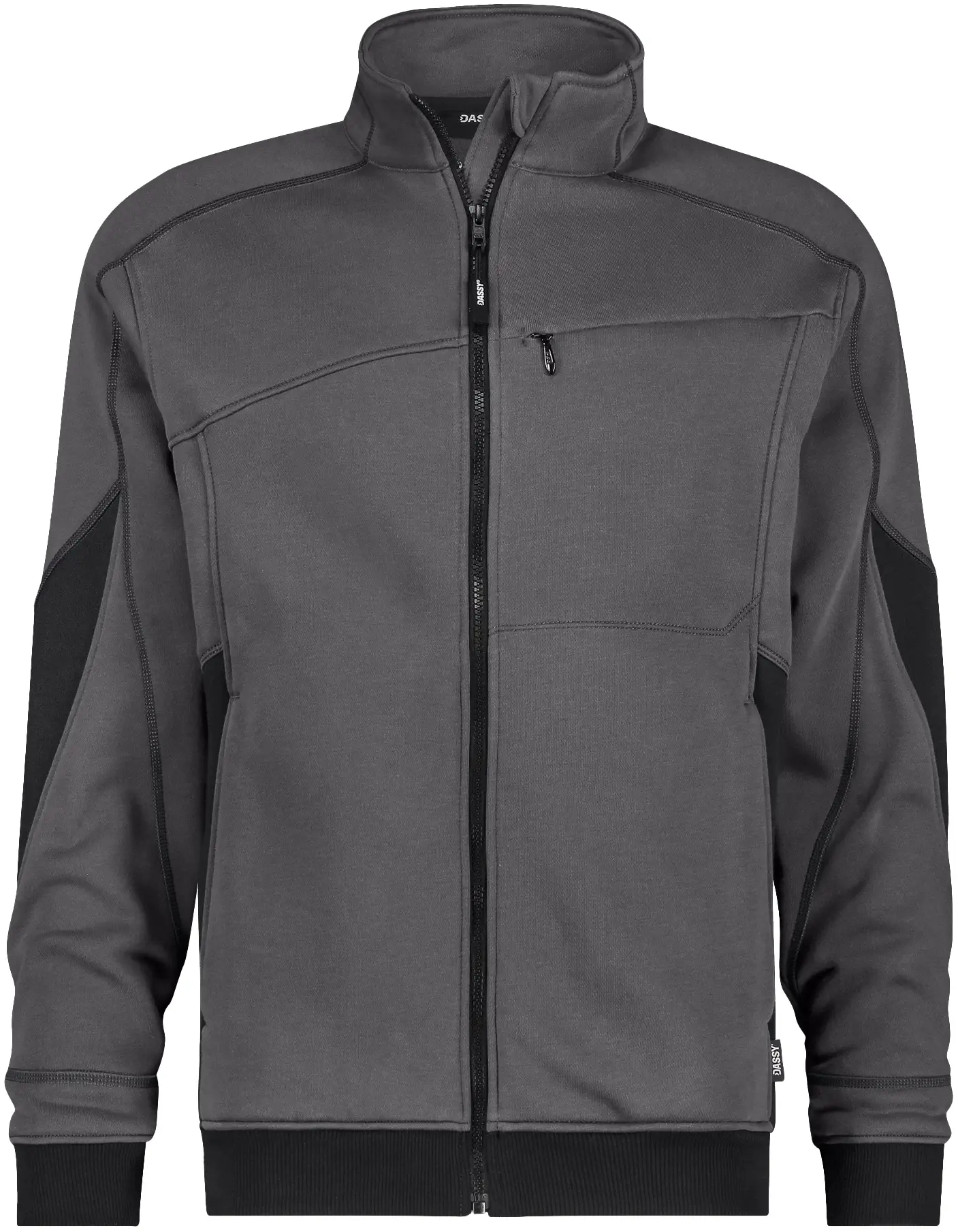 dassy-300570-velox-next-sweatshirt-anthracite-grey-black-front-1 DASSY Sweatshirt VELOX Next