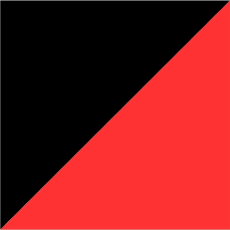 black/light red