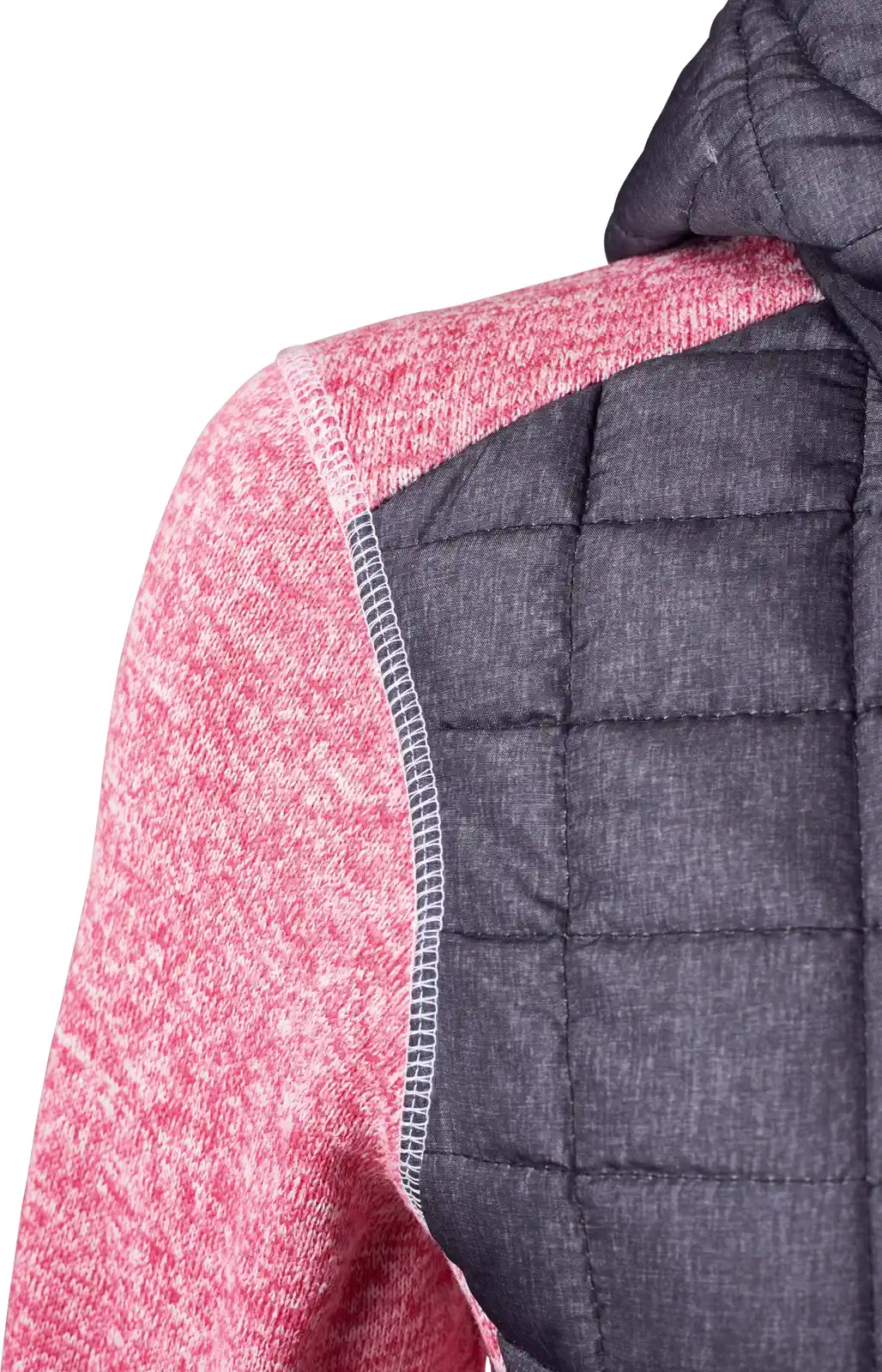 James & Nicholson Ladies Knitted Hybrid Jacket