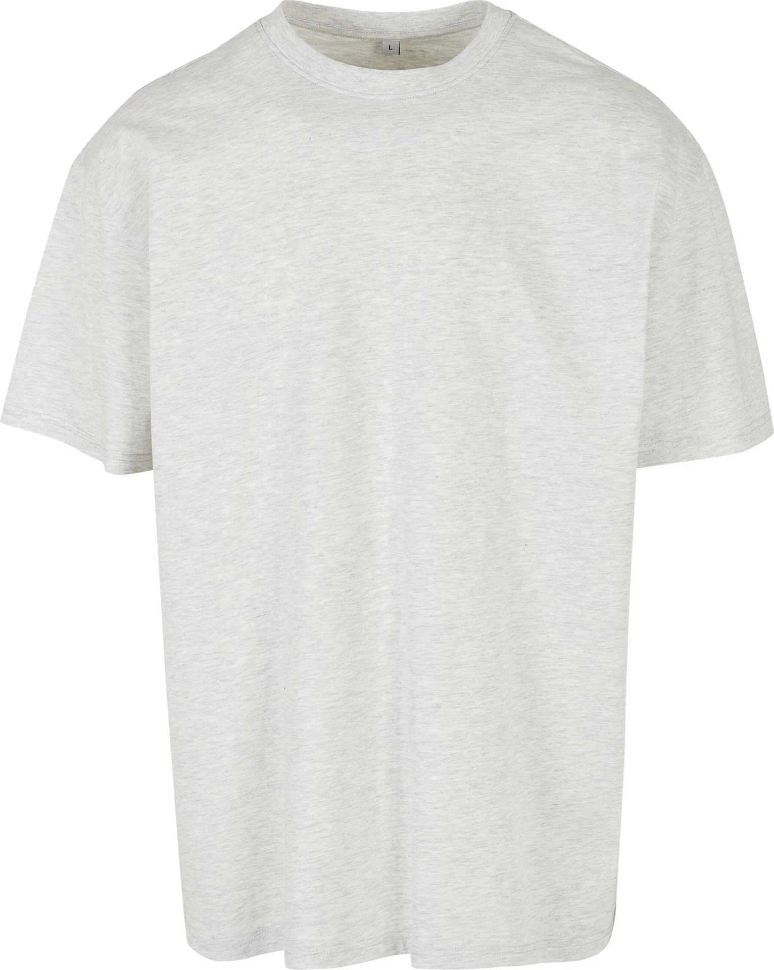 BYB-BY102-heavy-oversize-t-shirt-lightgrey-front-4 Build Your Brand Heavy Oversize Tee