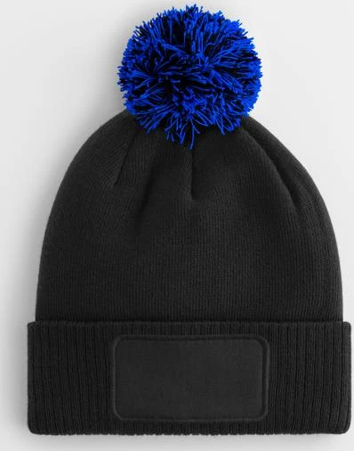 Beechfield Kids Snowstar Patch Beanie