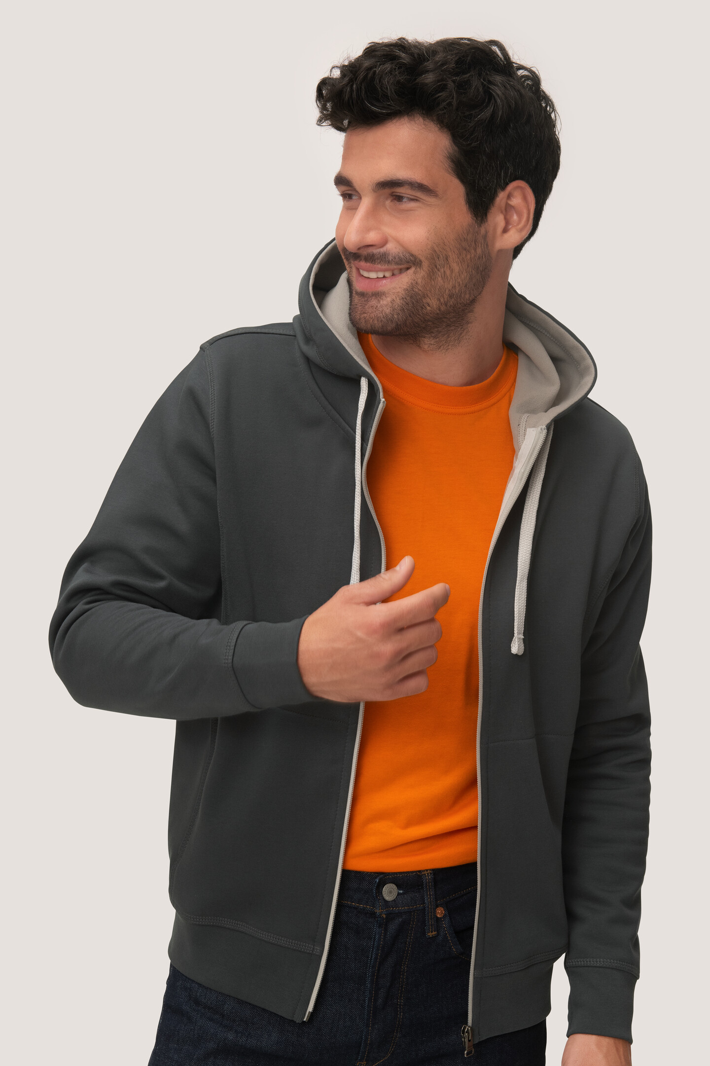 HAKRO Kapuzenjacke 455 Bonded HAKRO Kapuzenjacke 455 Bonded