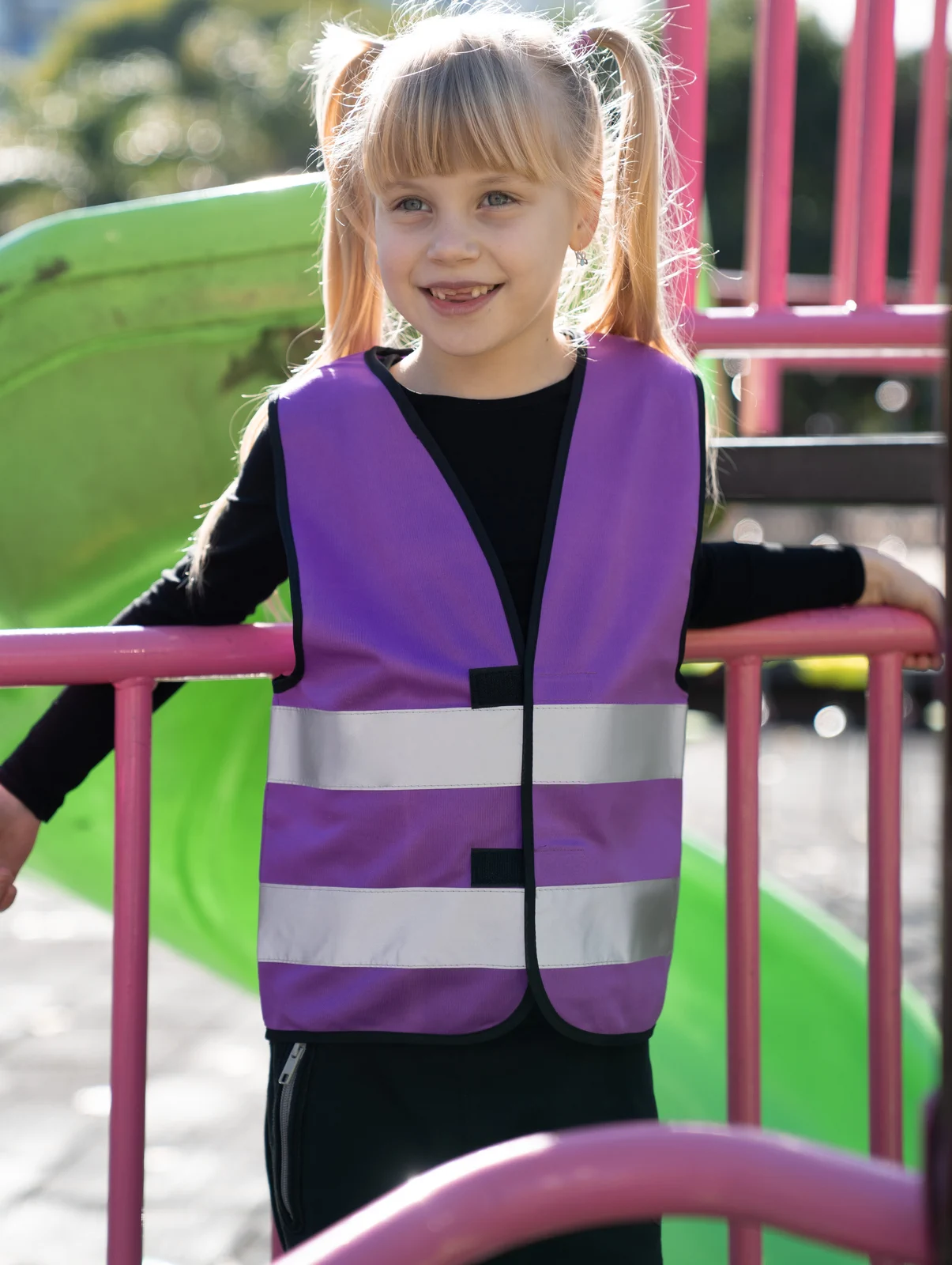 Korntex Kids´ Hi-Vis Functional Safety Vest Aarhus