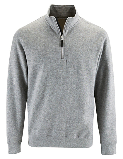 SOL'S Mens Zip High Collar Sweatshirt Stan