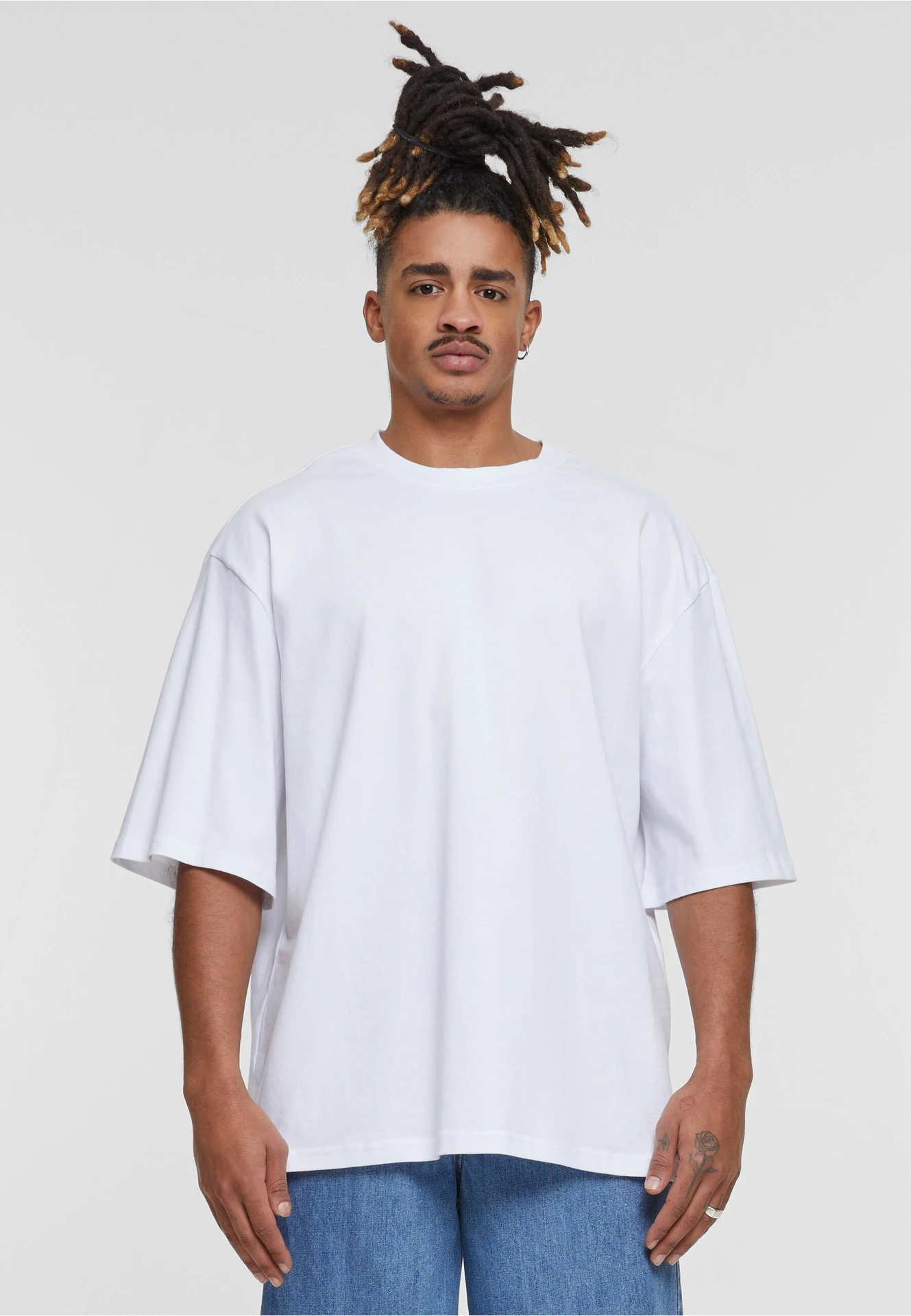 Build Your Brand Oversized Sleeve Tee