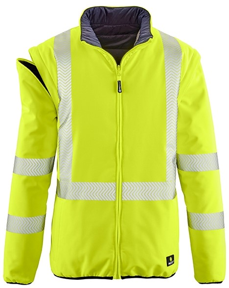 4PROTECT® Warnschutz-Softshellwendejacke RENO 4PROTECT® Warnschutz-Softshellwendejacke RENO